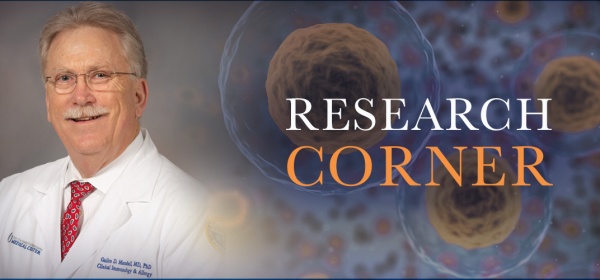 Research Corner with Dr. Gailen Marshall